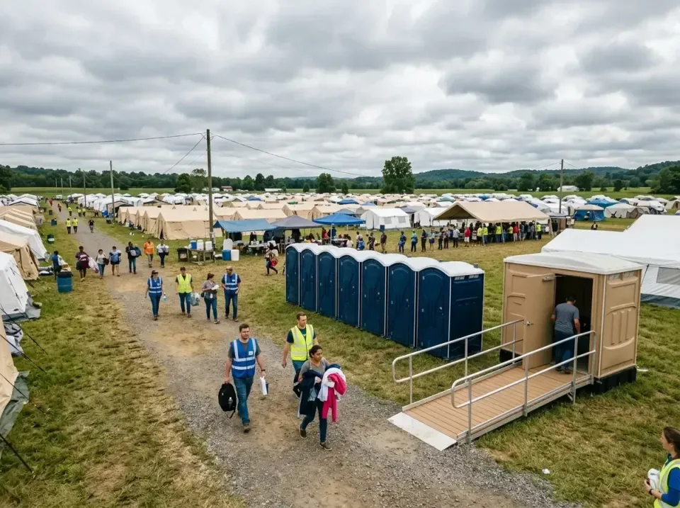 disaster-relief-camp-restrooms-010 — frequently asked questions, Dumpster & Portable Bathrooms Rental in Vienna, IL